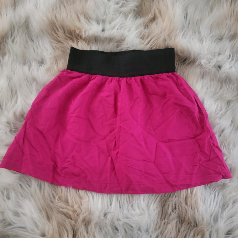 Hot Pink Mini Skirt